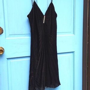 Onyx Nite sexy black cocktail dress